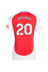 Arsenal Jorginho Frello #20 Voetbaltruitje Thuis tenue Dames 2024-25 Korte Mouw